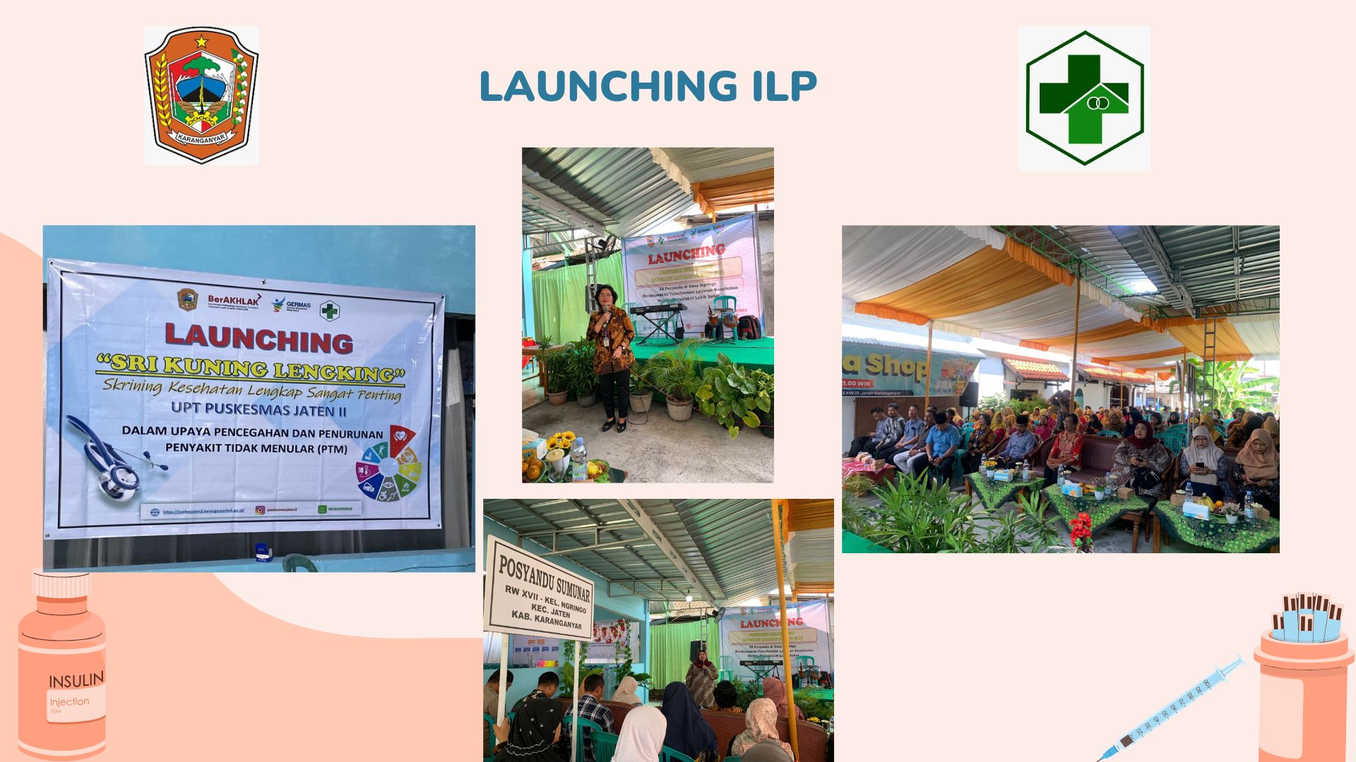 LAUCHING ILP DIPOSYANDU SRI KUNING LENGKING