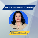bu sri lestari kepala puskesmas