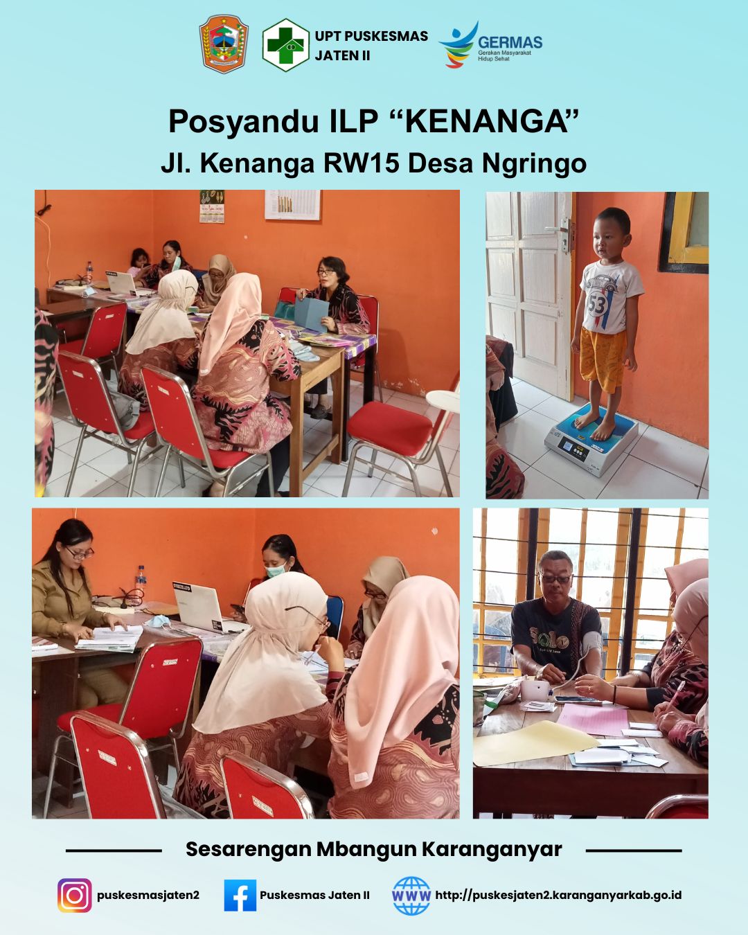 POSYANDU ILP DI JL.KENANGA NGRINGO
