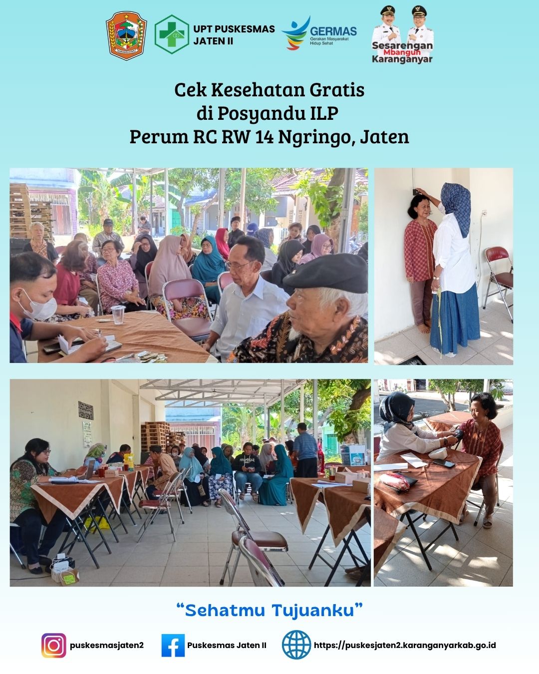 CEK KESEHATAN GRATIS DI POSYANDU ILP