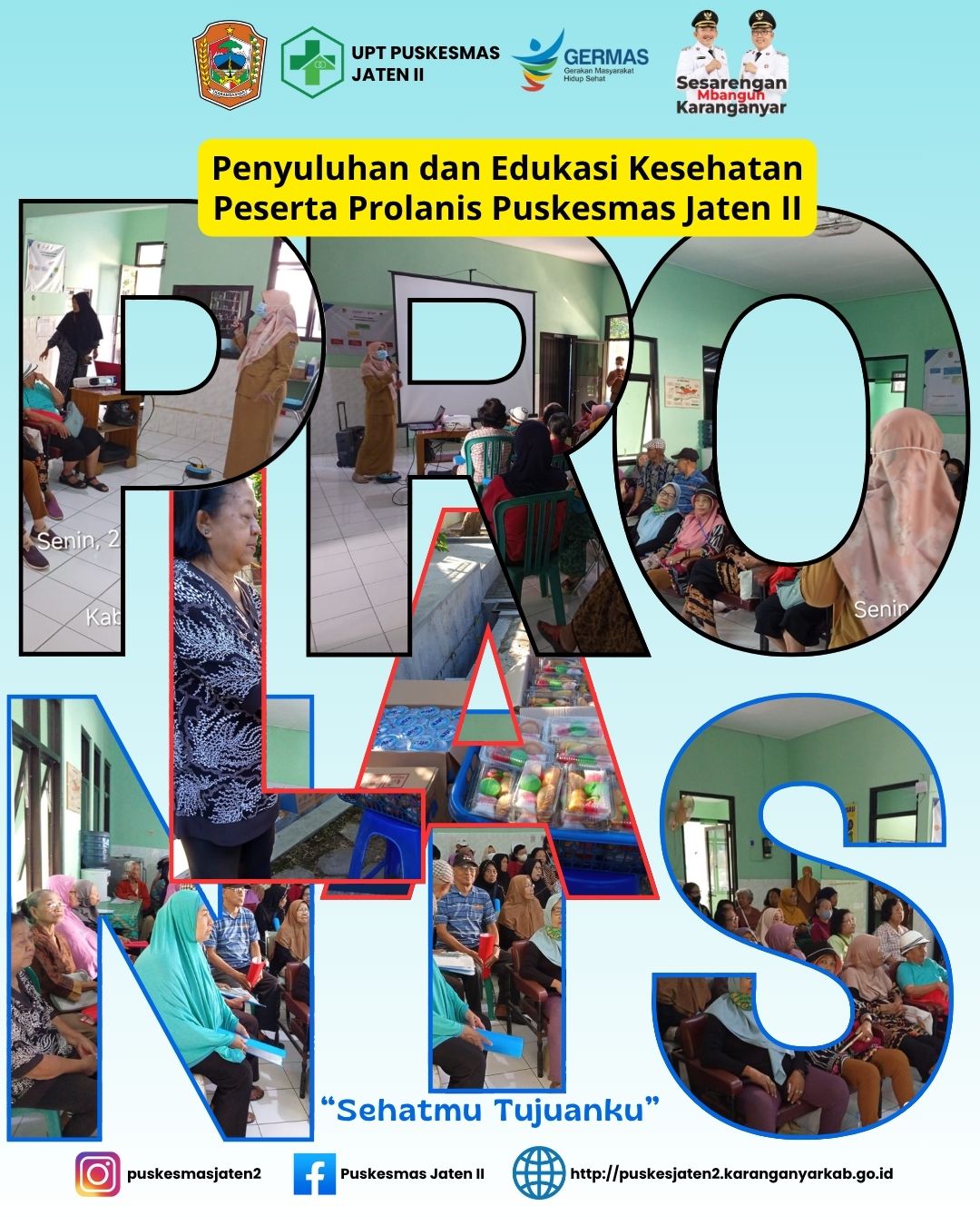 KEGIATAN PROLANIS DI PUSKESMAS JATEN II